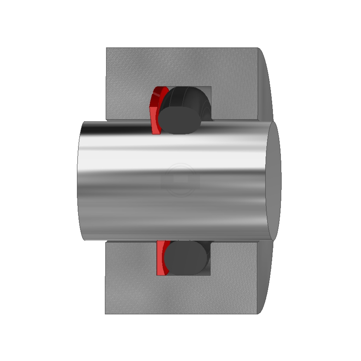 Back-up Ring BC - concave slotted