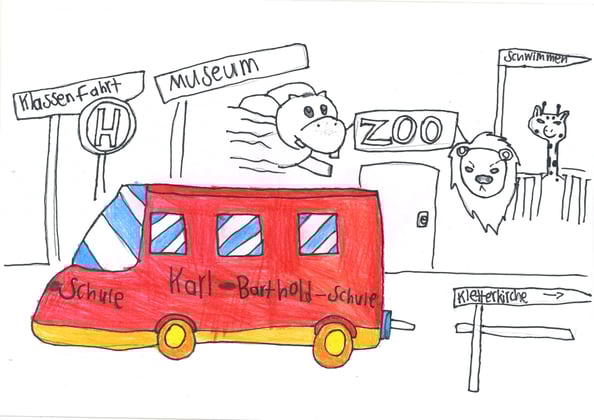 Ein neuer Bus für die Karl-Barthold-Schule